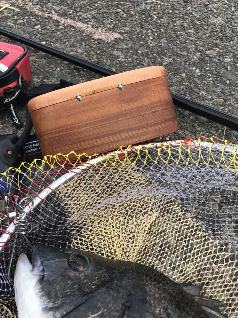 黒鯛 餌箱 チヌ ヘチ 落し駒 竿