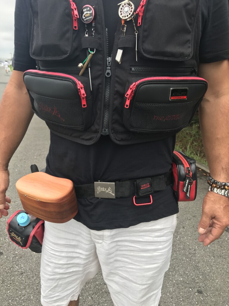 黒鯛 餌箱 チヌ ヘチ 落し駒 竿