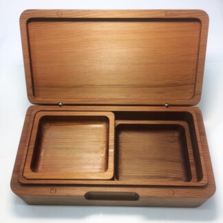 【受注生産】キス釣り用餌箱二層L195 金具なし グレードAAA