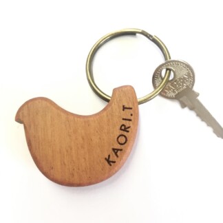 鳥のキーホルダー