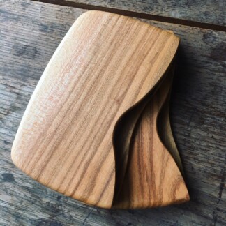 木製名刺ケース 丸 ソメイヨシノ