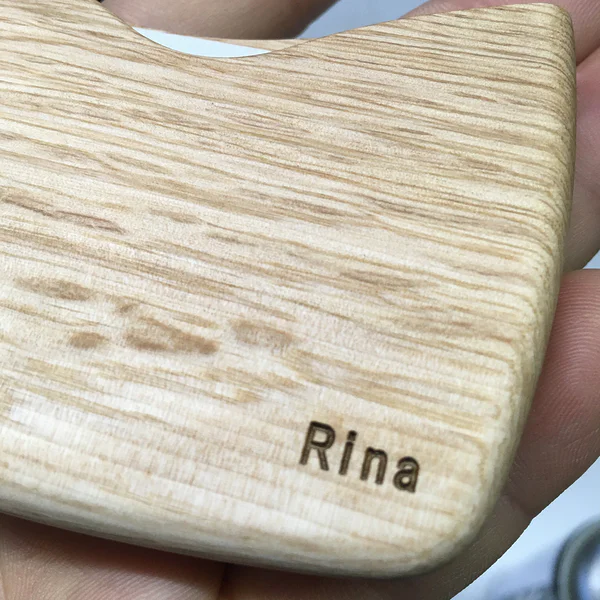 レーザー刻印 オプション (定型シンプル名入れ1cm×3cm )