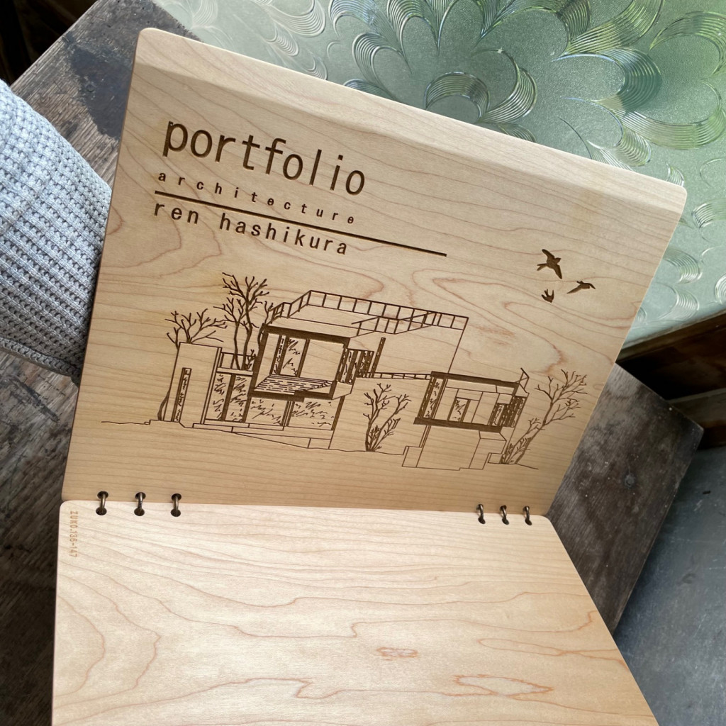 木のポートフォリオメープル