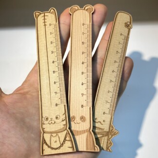 【NFTgoods】VLCNP ベリロンしおり定規 小 目盛8cm