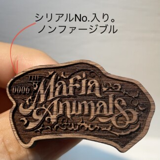 日本を代表するNFTコレクションTMA(TheMafiaAnimals)バッジシリアルナンバー入り(ノンファージブルな製造番号なのでご指定はできません。)zukoushitu.com