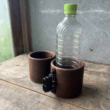 木製ドリンクホルダー ハイエース用