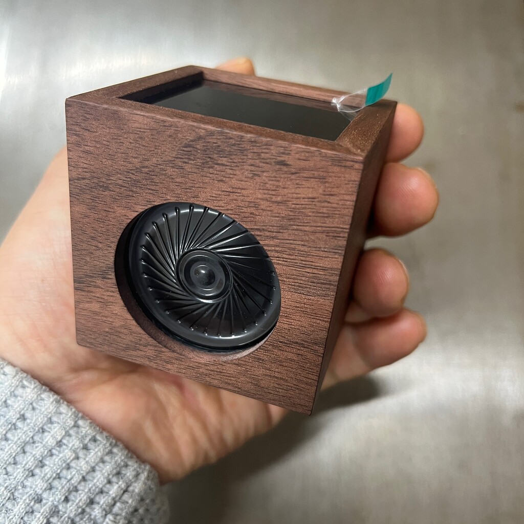 木製 デジフォト オルゴール スピーカー