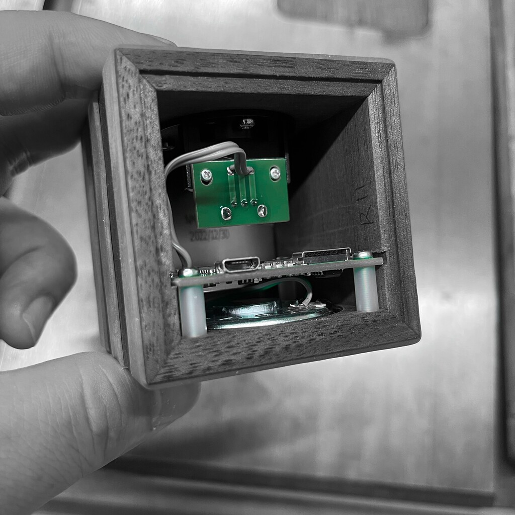 木製 デジフォト オルゴール