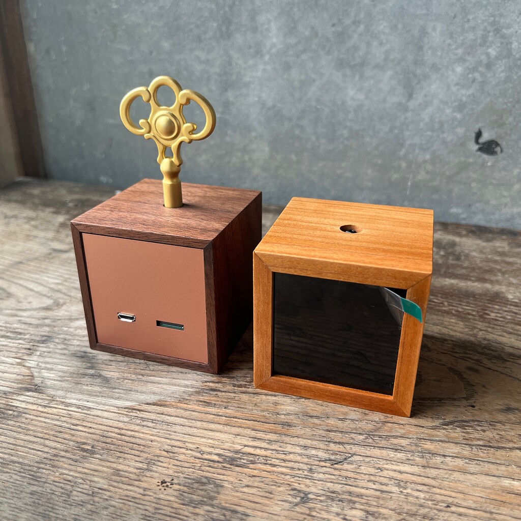 木製 デジフォト オルゴール