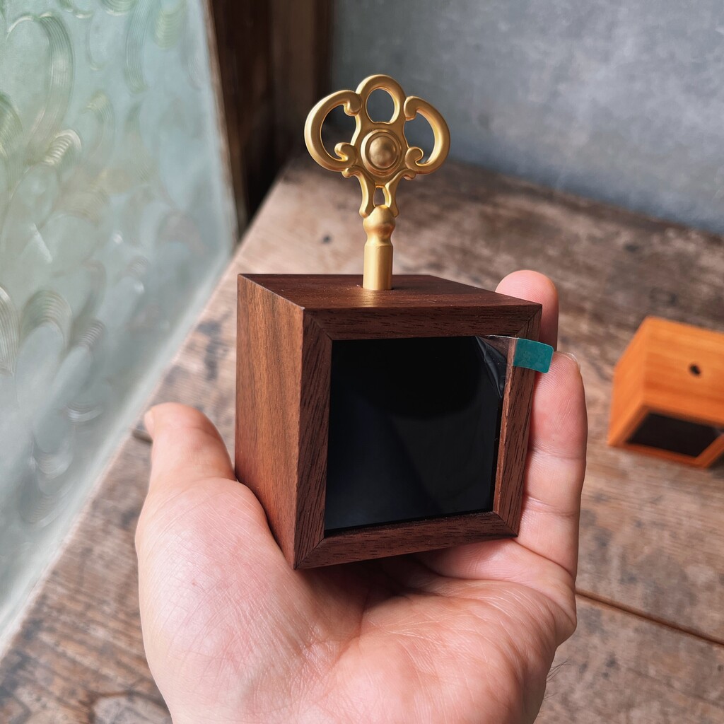 木製 デジフォト オルゴール