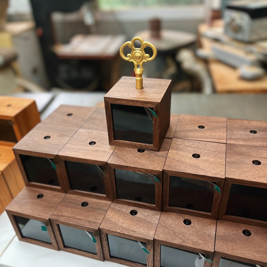 木製 デジフォト オルゴール