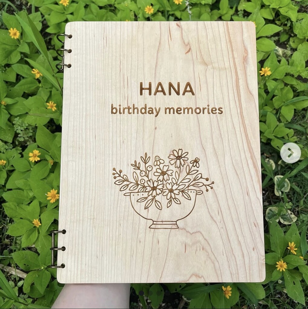 木のメニューメープルHANAさま